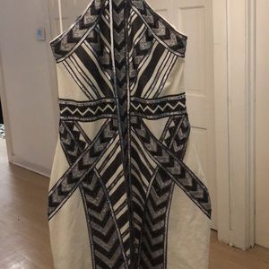 White sequined dress